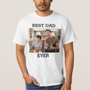 Camiseta Melhor Pai Já Personalizada Foto Cria Seu Próprio 