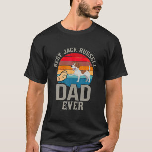 Camiseta Melhor Pai Jack Russell Terrier De Cães Pai