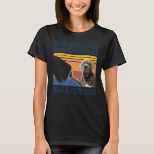 Camiseta Melhor Pai napolitano Mastiff Nunca Cachorro Pai