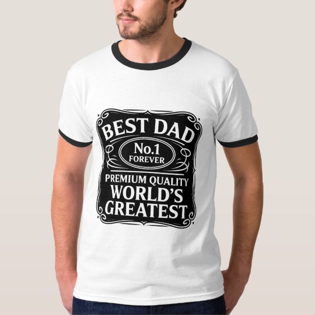 Camiseta Melhor Pai Nunca (Frente)