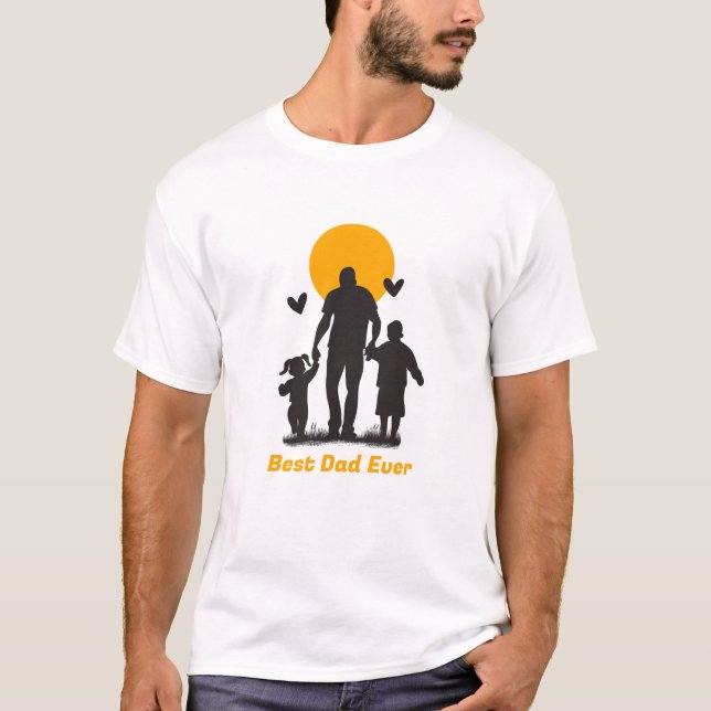 Camiseta Melhor Pai Nunca (Frente)