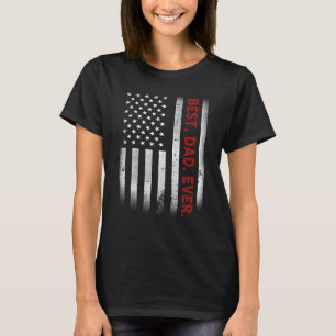 Camiseta Melhor. Pai. Nunca. Presente do Dia de os pais de
