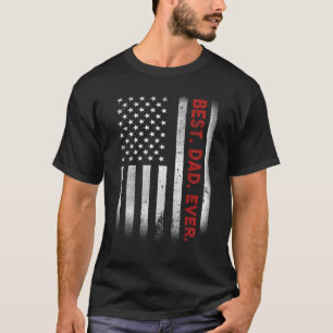Camiseta Melhor. Pai. Nunca. Presente do Dia de os pais de
