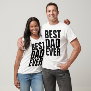 Camiseta MELHOR PAI NUNCA T-shirts e sweatshirts