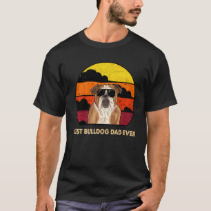 Camiseta Melhor Pai para Bulldog do Mens - Já Teve Pai para