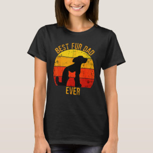 Camiseta Melhor Pai Peludo de Sempre Vintage Retro Dono de