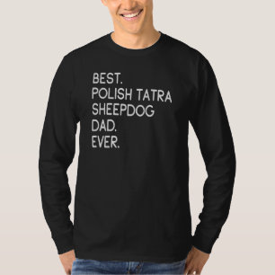 Camiseta Melhor Pai Polonês Tatra Sheepdog