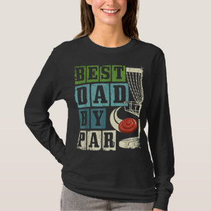 Camiseta Melhor Pai Por Disco Engraçado Jogador De Golfe Vo