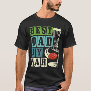 Camiseta Melhor Pai Por Disco Par Jogador De Golf Disco Voa