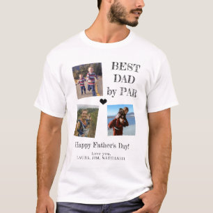 Camiseta Melhor Pai por Par Feliz Dia dos Pais 3 colagem de
