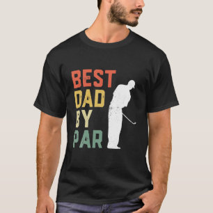 Camiseta Melhor Pai Por Par Golf Lover Presente Para Homens