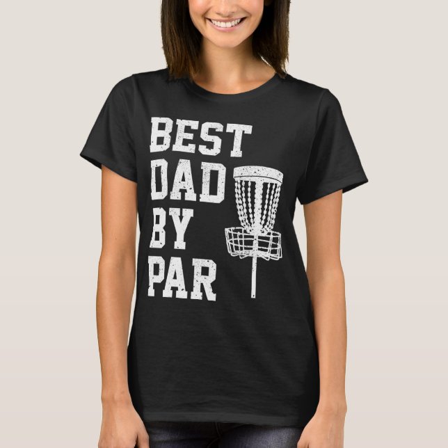 Camiseta Melhor Pai Por Par Presente Engraçado de Golfe de  (Frente)