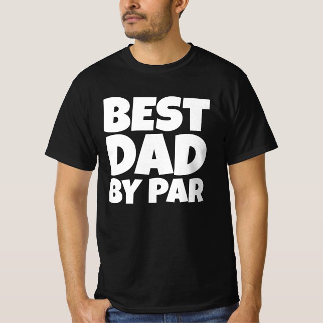 CAMISETA MELHOR PAI POR T-SHIRTS PAR GOLFER (Frente)