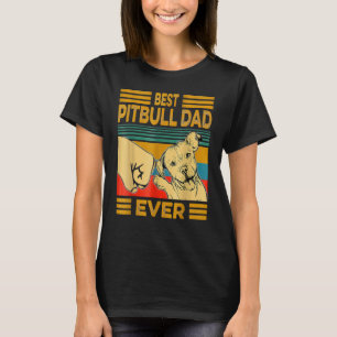 Camiseta Melhor Pai Pug de Todos os Tempos Bandeira America