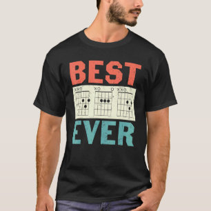 Camiseta Melhor Pai que Toca Violão de Todos os Tempos Toc