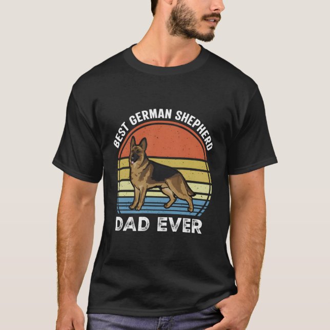 Camiseta Melhor Pai Shepherd (Frente)