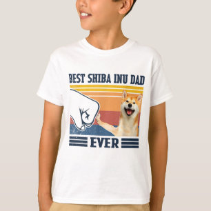 Camiseta Melhor Pai Shiba Inu Natal De Dia de os pais