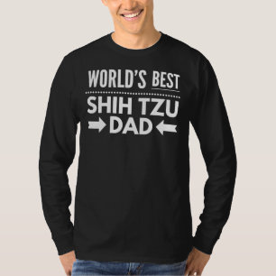 Camiseta Melhor Pai Shih Tzu