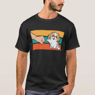 Camiseta Melhor Pai Shih Tzu Ever Cute Shih Tzu