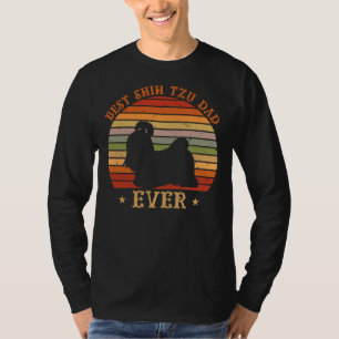 Camiseta Melhor Pai Shih Tzu Nunca