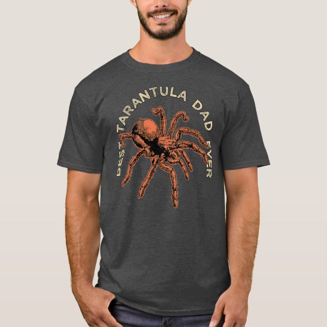 Camiseta Melhor Pai Tarantula Do Mundo  (Frente)