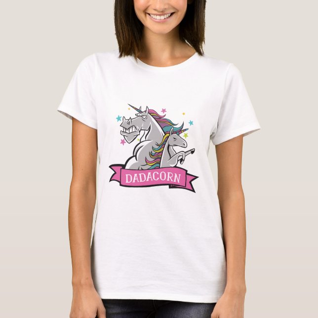 Camiseta melhor pai unicorn (Frente)