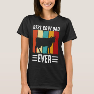 Camiseta Melhor Pai Vaca de Todos os Tempos