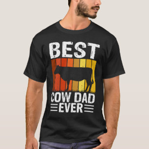 Camiseta Melhor Pai Vaca de Todos os Tempos 1