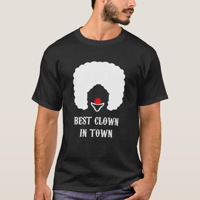 Camiseta Melhor Palhaço Na Cidade - Coringa De Classe Engra (Frente)