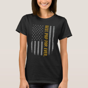 Camiseta Melhor Pap De Bandeira De Todos Os Estados Unidos