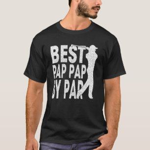 Camiseta Melhor Pap De Mens Por Par Vintage Pro Golfer Faes