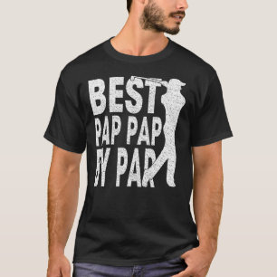 Camiseta Melhor Pap De Mens Por Par Vintage Pro Golfer Faes