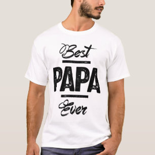 Camiseta Melhor Papá De Dia de os pais Engraçado.