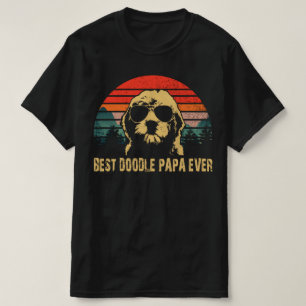 Camiseta melhor papa de rabisco de sempre