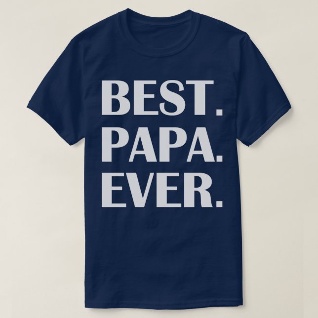 CAMISETA MELHOR PAPA DE SEMPRE3 (Frente do Design)
