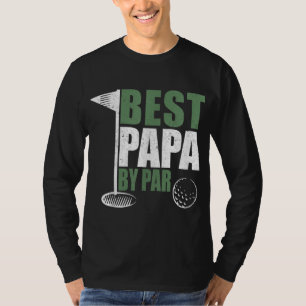 Camiseta Melhor Papá Engraçado Por Par Dia de os pais Golf