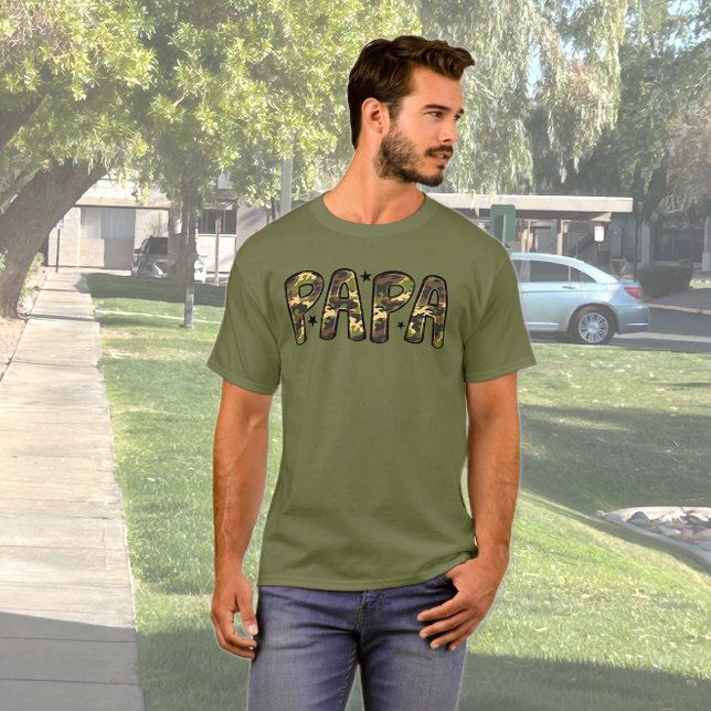 Camiseta Melhor Papa No Mundo 2 T-Shirt (Criador carregado)