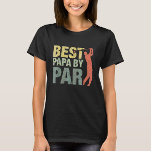 Camiseta Melhor Papa por Dia de os pais de Par Golf Gift Av