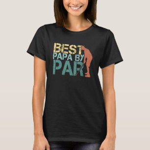 Camiseta Melhor Papa por Dia de os pais Golf Avô 2