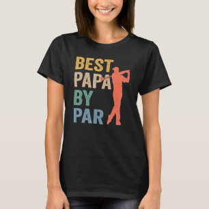 Camiseta Melhor Papa por Dia de os pais Golf Avô 4