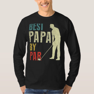 Camiseta Melhor Papa Por Pai De Golfe