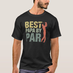 Camiseta Melhor Papa Por Par Pai Dia Golf Avô