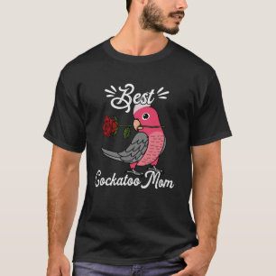 Camiseta Melhor Papagaio Mãe, eu fiz Rosa de Galah Cockatoo