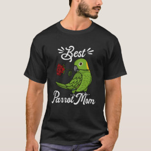 Camiseta Melhor Papagaio Mãe I Amarelo napolitado Amazônia