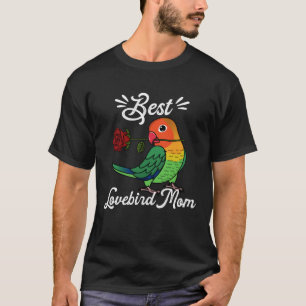 Camiseta Melhor Papagaio Mãe I Fischers Lovebird