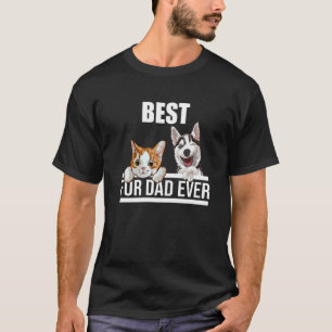 Camiseta Melhor Papai de Pelúcia de Todos Animal de Estima