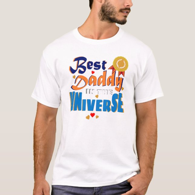 Camiseta Melhor Papai do Universo (Frente)
