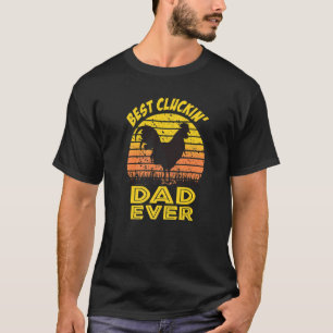 Camiseta Melhor Papai que Já Cacarejou Meninos Fazenda Anim