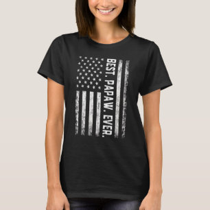 Camiseta Melhor Papo Alguma Vez Vintage Bandeira Americana