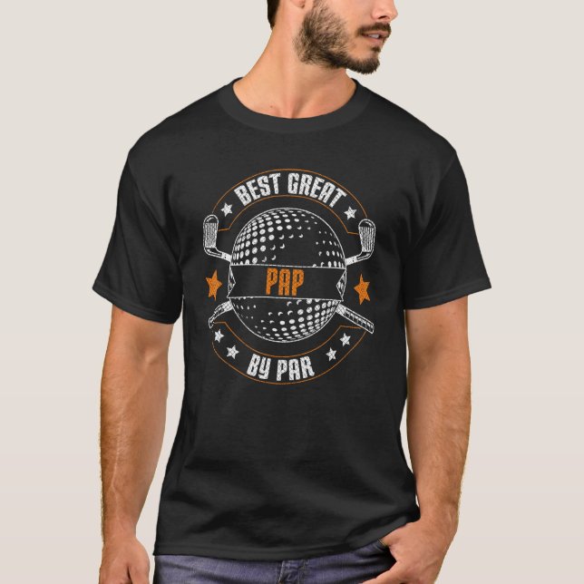 Camiseta Melhor Papo De Par No Dia Do Pai Golfe (Frente)